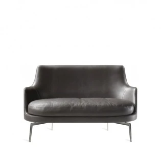 Flexform GUSCIO Sofa 128x80 cm, Metallgestell