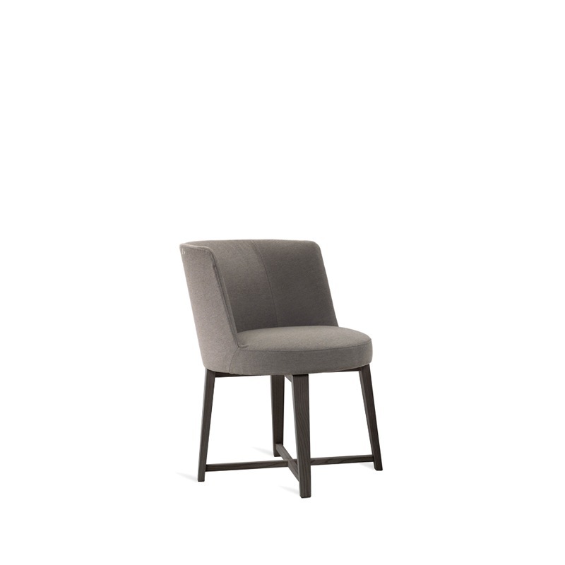 Flexform Hera Ess-Sessel mit Holzbeinen