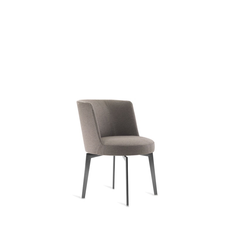 Flexform Hera Ess-Sessel mit Metallbeinen