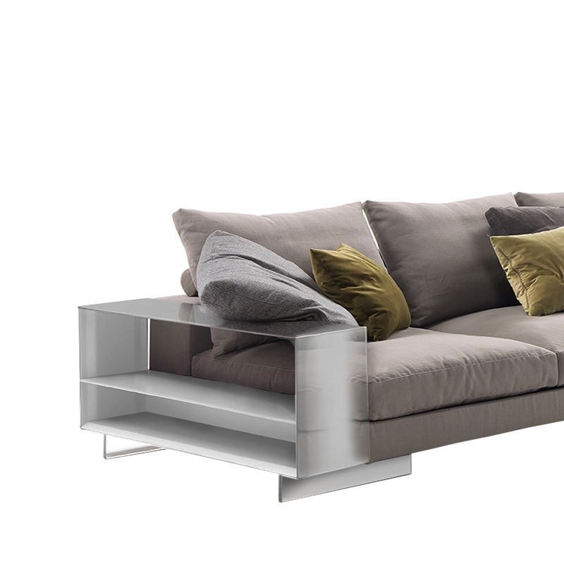 Flexform LIGHTPIECE Regalarmlehne 122 cm, Metall