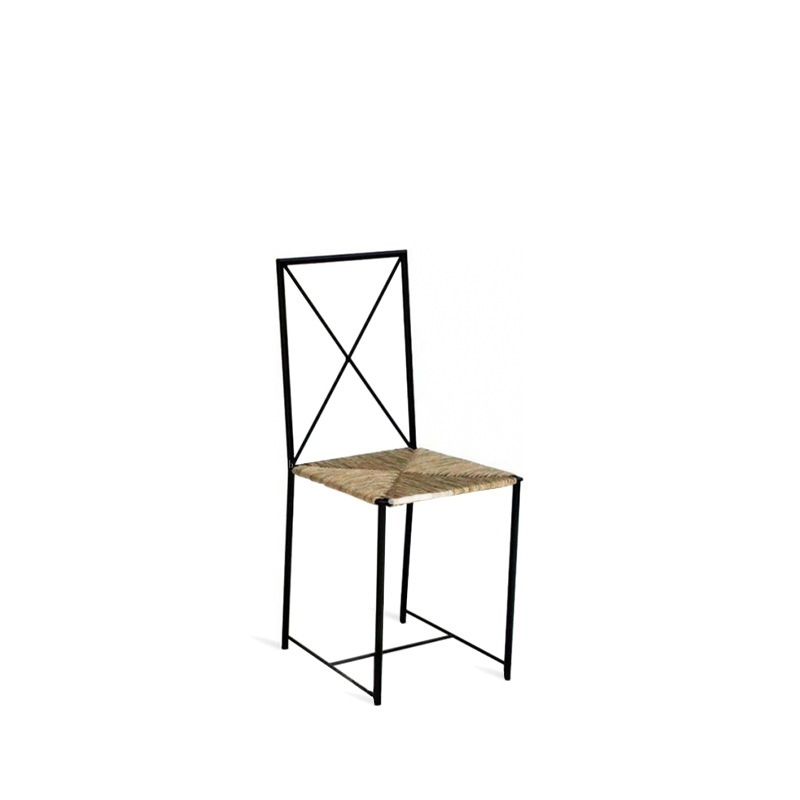 Flexform MOKA Stuhl, Sitzfläche Kordel