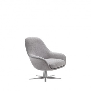 Flexform SVEVA Soft Drehsessel, Fuß 5-strahlig