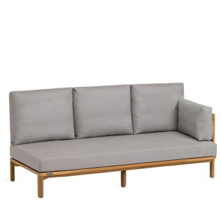 Weishäupl New Hampton Lounge 3-Sitzer Element mit Armlehne rechts