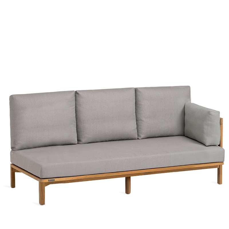 Weishäupl New Hampton Lounge 3-Sitzer Element mit Armlehne rechts