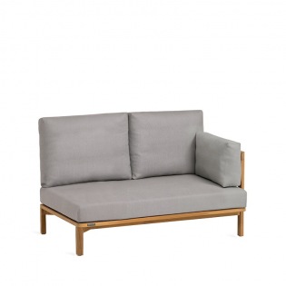 Weishäupl New Hampton Lounge 2-Sitzer Element mit Armlehne rechts