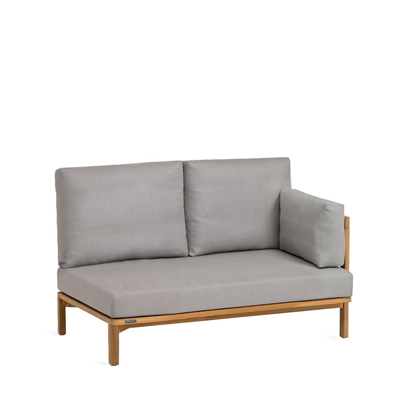 Weishäupl New Hampton Lounge 2-Sitzer Element mit Armlehne rechts