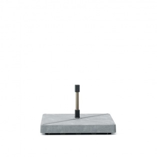 Betonsockel mit Rollen