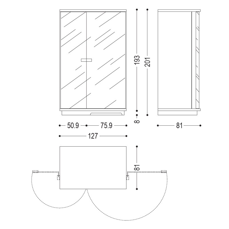 Riva CAMBUSA EVO 2 JUMBO Küchenschrank