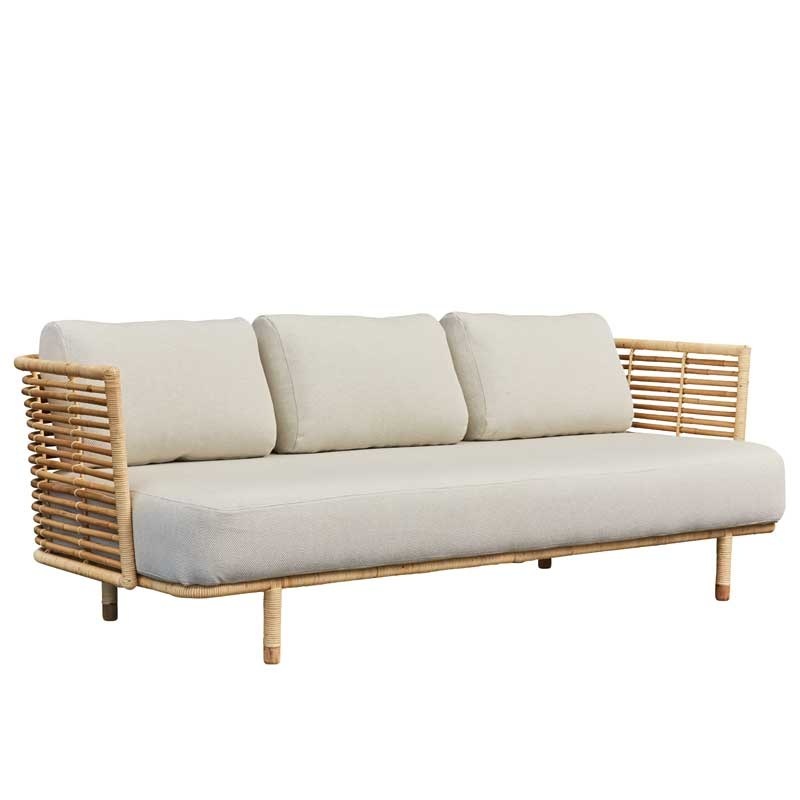 Cane-Line  SENSE Rattan 3-Sitzer Sofa