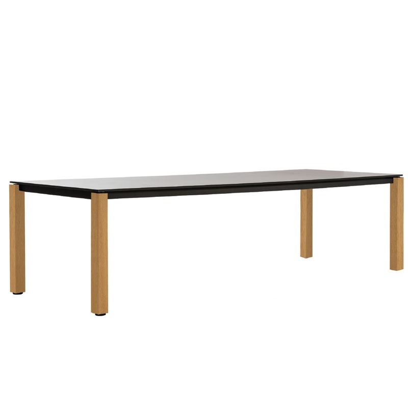 Oasiq MACHAR Tisch 280x100 cm, Gestell Teak