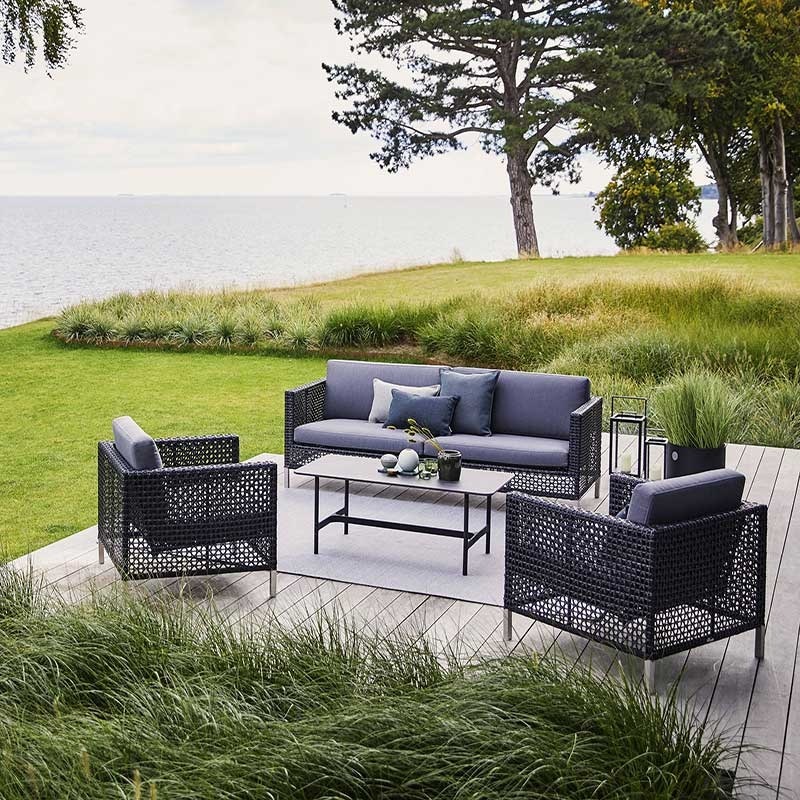 Cane-line CONNECT Open Weave Loungesessel