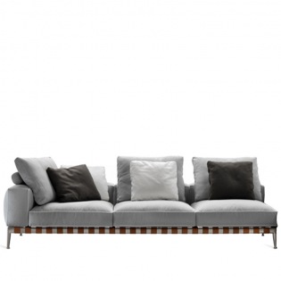 Flexform GREGORY XL 3-Sitzer Endelement