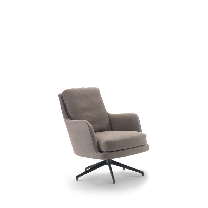 Flexform MARLEY Sessel, Fuß 5-strahlig