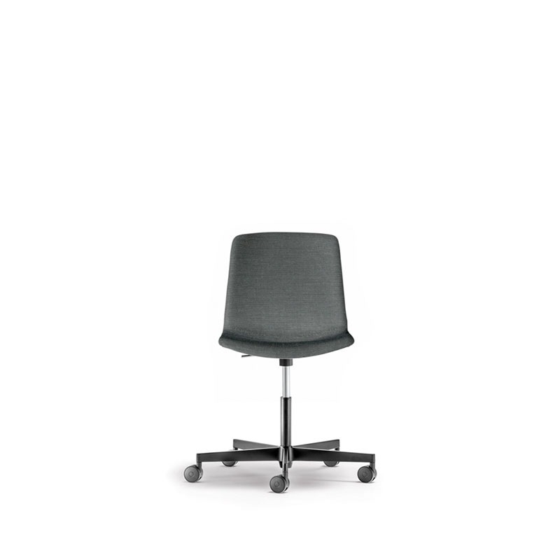 TWEET 893F/2 Drehstuhl mit Rollen, gepolstert