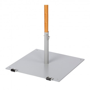 Bodenplatte 45 kg, Hülse Ø 38 mm