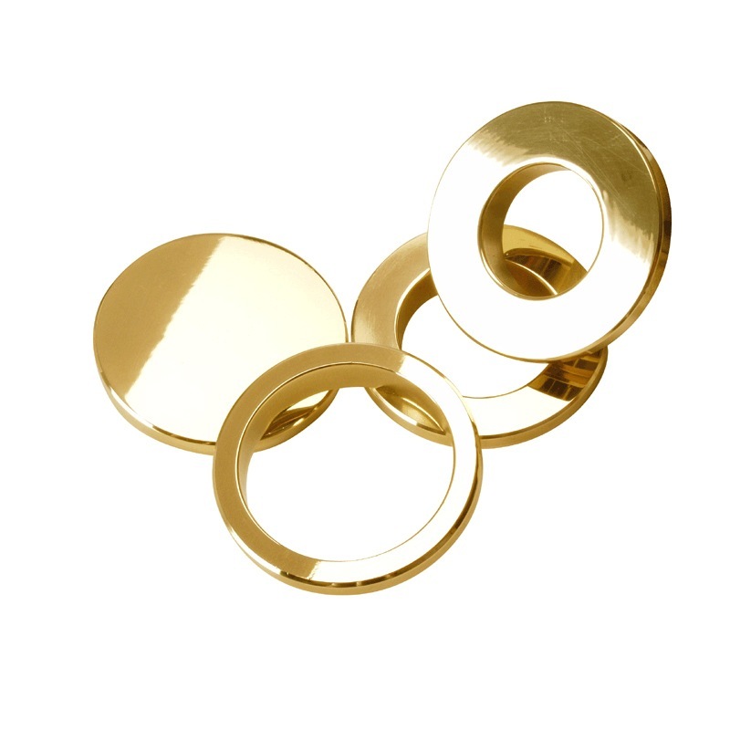 Reduzierring für Sonnenschirmloch Ø 38 mm, Messing