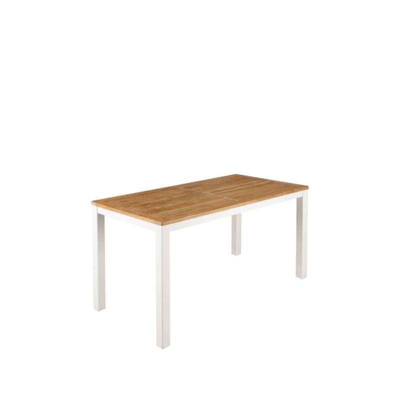 BarlowTyrie AURA Teak schmaler Esstisch 140
