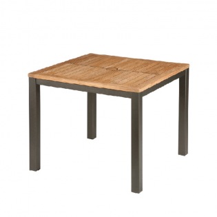 Barlow Tyrie AURA Teak Esstisch 90 x 90 cm