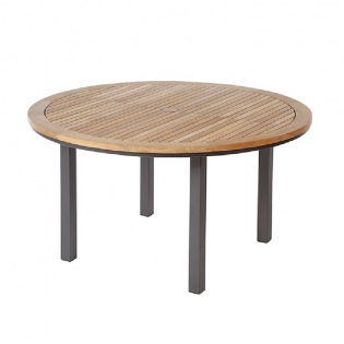 Barlow Tyrie AURA Teak Esstisch Ø 141 cm