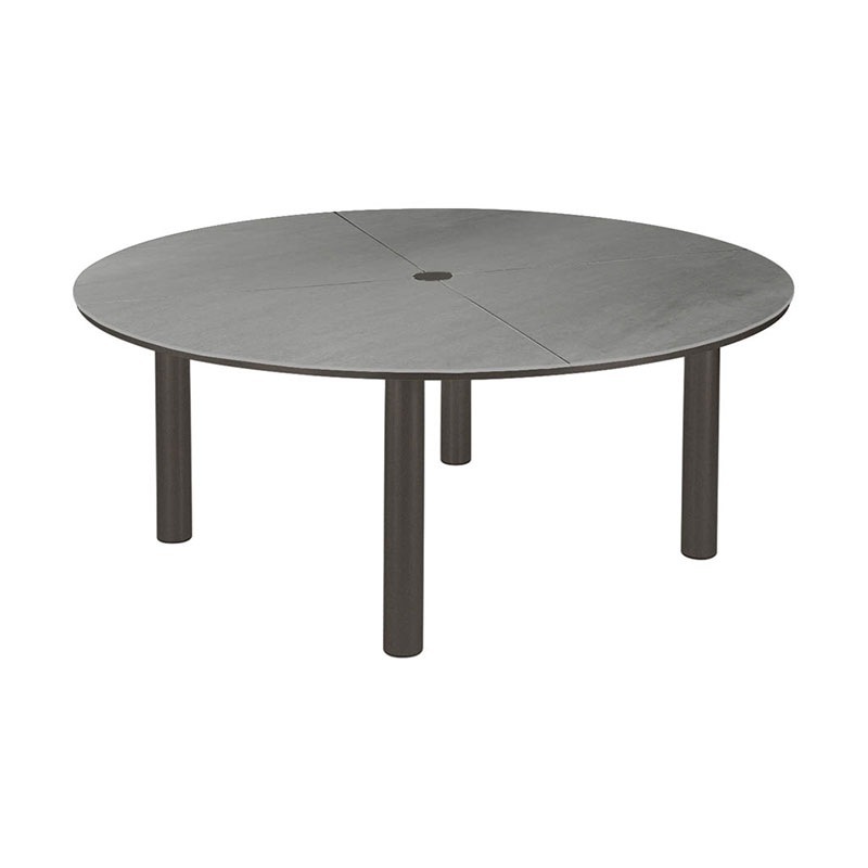 Barlow Tyrie EQUINOX Esstisch Ø 180 cm, Gestell farbig