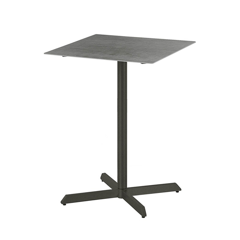Barlow Tyrie EQUINOX Bartisch 70x70 cm, Gestell farbig
