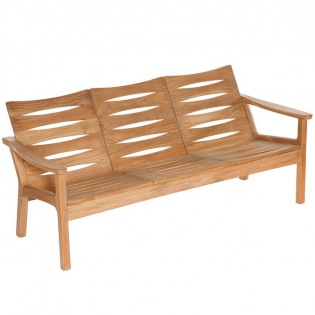 BarlowTyrie MONTEREY 3-Sitzer Sofa, Teak