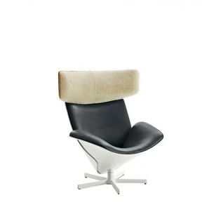 B&B Italia ALMORA Merino Drehsessel