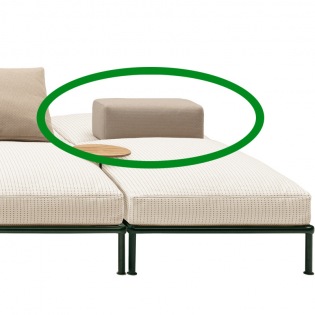 B&B Italia NOOCH OUTDOOR Sofa Arm- / Rückenlehnen