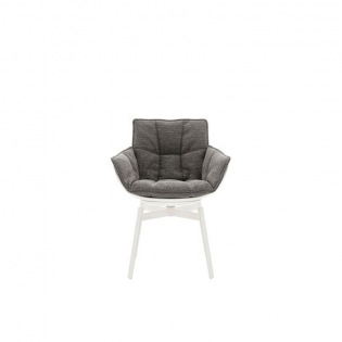B&B Italia HUSK Stuhl, Antille Brown/ Grey