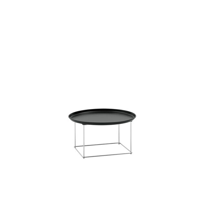 B&B Italia FAT-FAT Couchtisch Ø 62 cm, Schwarz