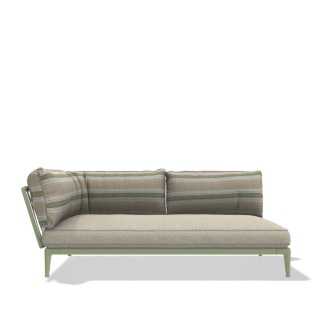 B&B Italia Outdoor ERICA '25 Modular Eckelement, 210 cm