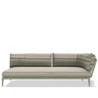 B&B Italia Outdoor ERICA '25 Modular Eckelement, 245 cm