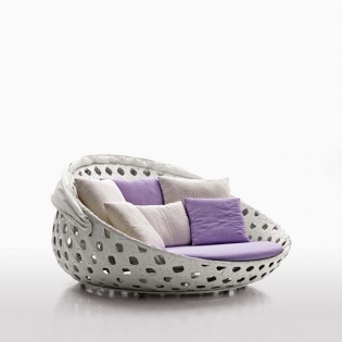 Sitzpolsterbezug für Outdoor CANASTA Lounge Sessel / Daybed