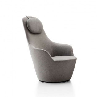 Ersatzbezug für B&B Italia HARBOR Drehsessel, hohe Rückenlehne