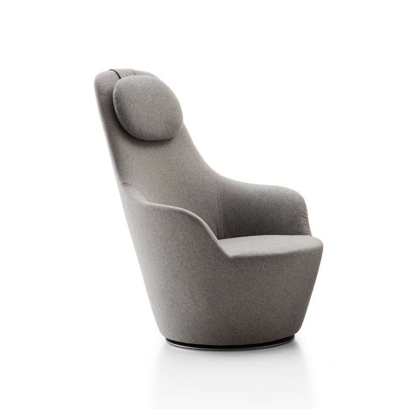 Ersatzbezug für B&B Italia HARBOR Drehsessel, hohe Rückenlehne