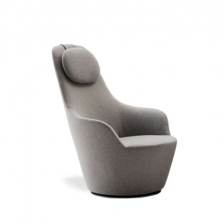 B&B Italia HARBOR Drehsessel, hohe Rückenlehne