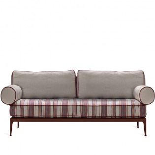 B&B Italia RIBES 3-Sitzer Sofa, Armrollen