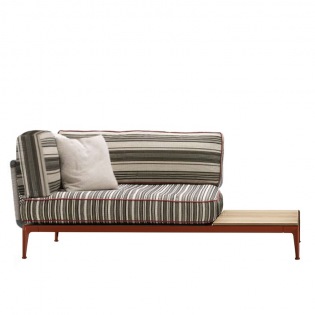 RIBES Endelement mit Teakablage