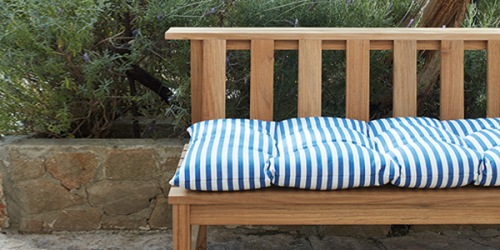 Polsterauflagen für Gartenmöbel