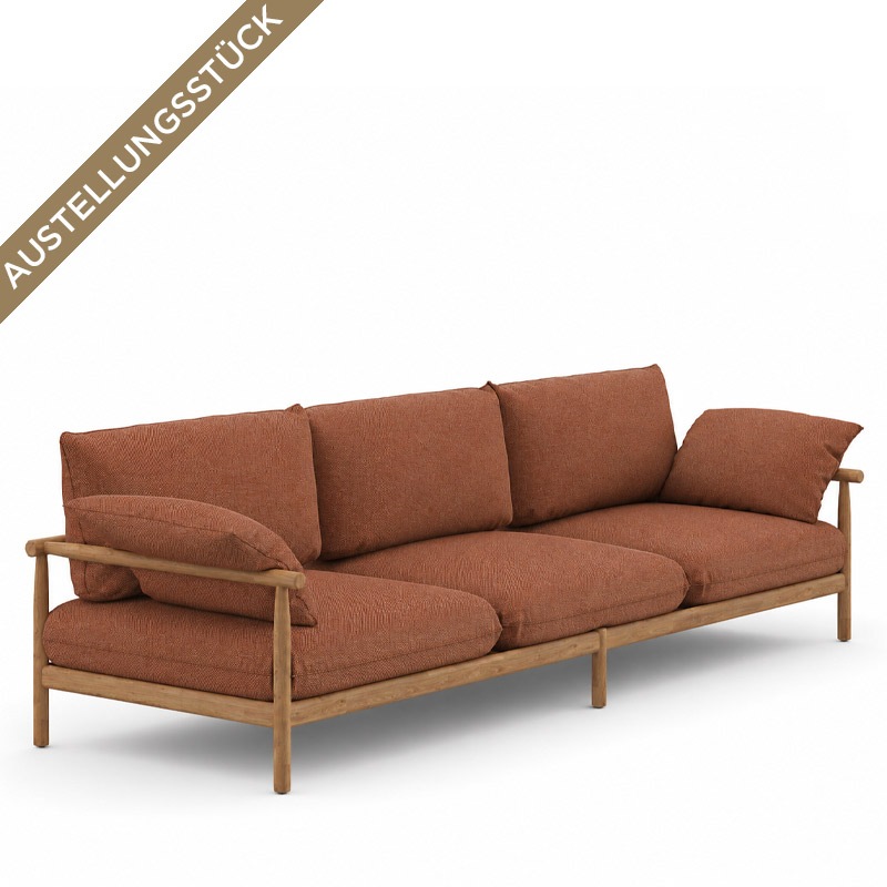 DEDON TIBBO 3er Sofa / Mandarine Natura