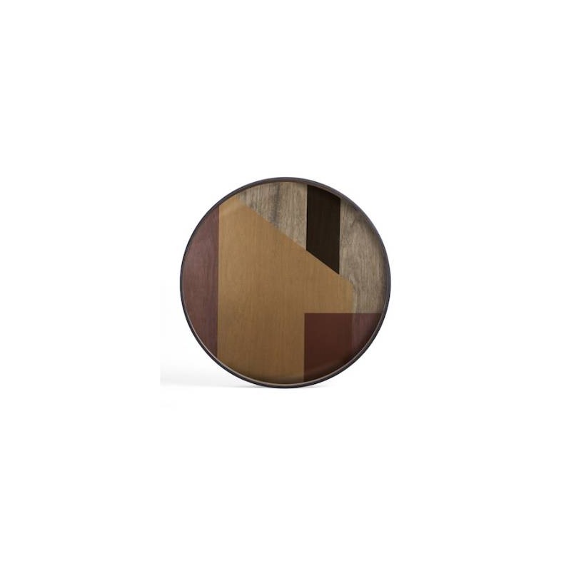 Ethnicraft Tablett rund XL