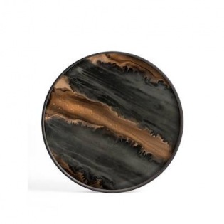 Ethnicraft Tablett rund L