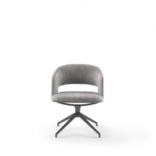 Flexform ALMA Drehstuhl mit Mittelfuss