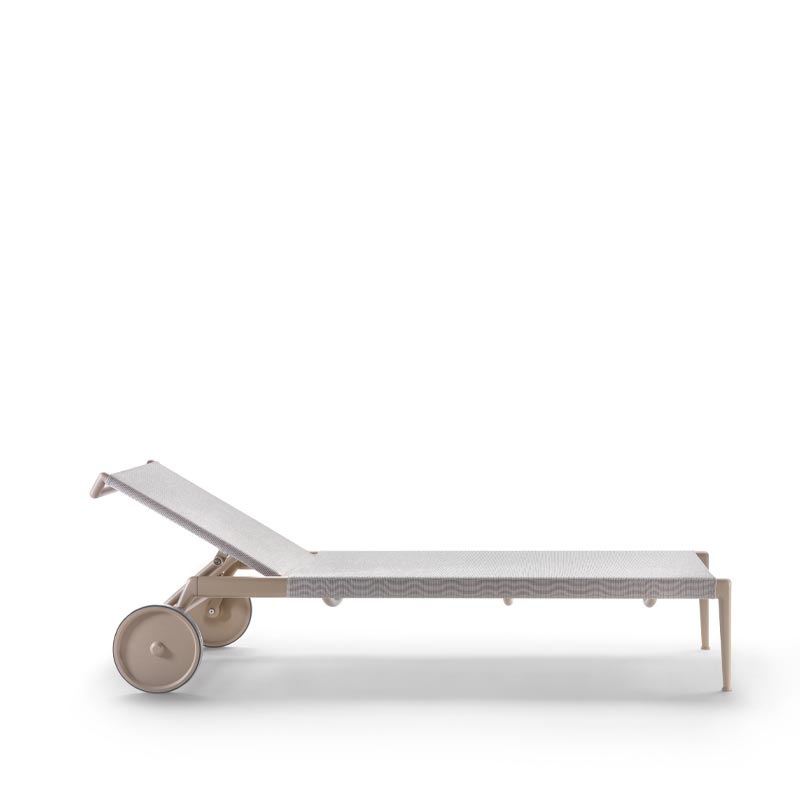 Flexform ATLANTE LIGHT OUTDOOR Liege mit Rollen