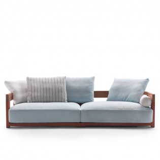 Flexform MILOS OUTDOOR Sofa Endelement rechts 135 cm