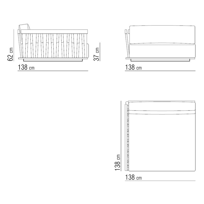 Endelement Tiefe 113 cm