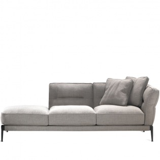 Flexform ADDA 3-Sitzer Lounge Eckelement, offen