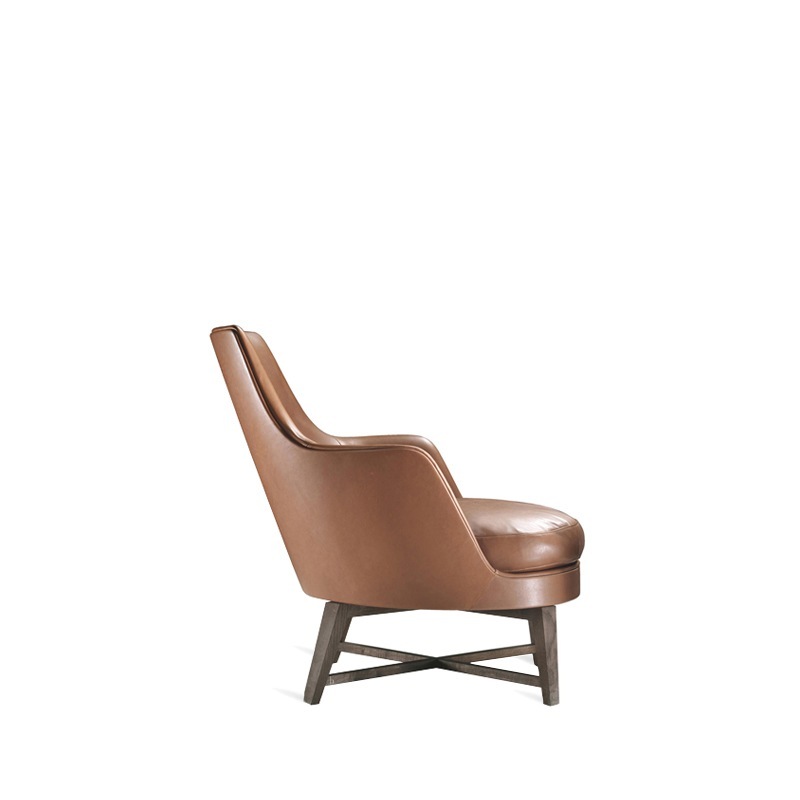 Flexform GUSCIO Sessel Holzgestell