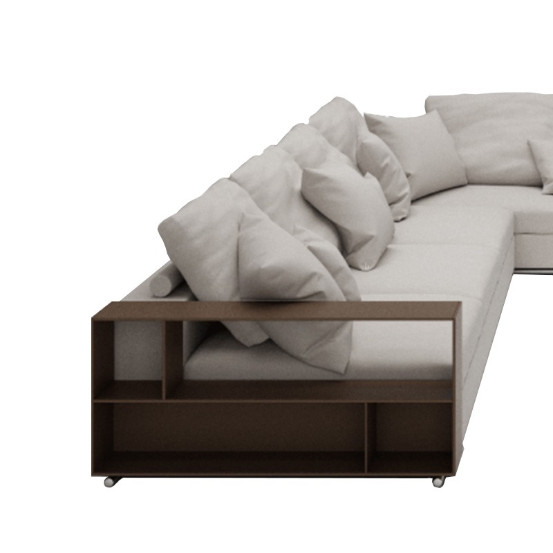 Flexform GROUNDPIECE Regalarmlehne 122 cm