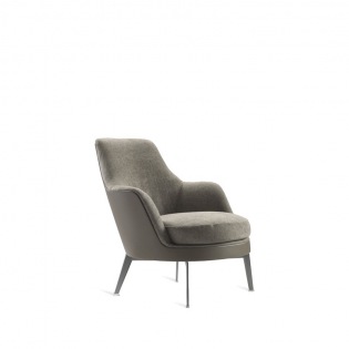Flexform GUSCIO SOFT Sessel Metallgestell